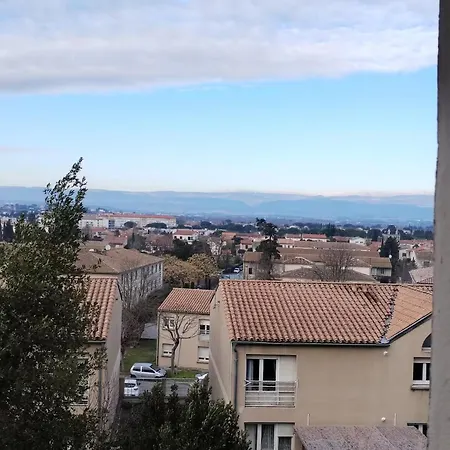 Terrasse Et Parking A 500m De La Cite Ar Lägenhet *